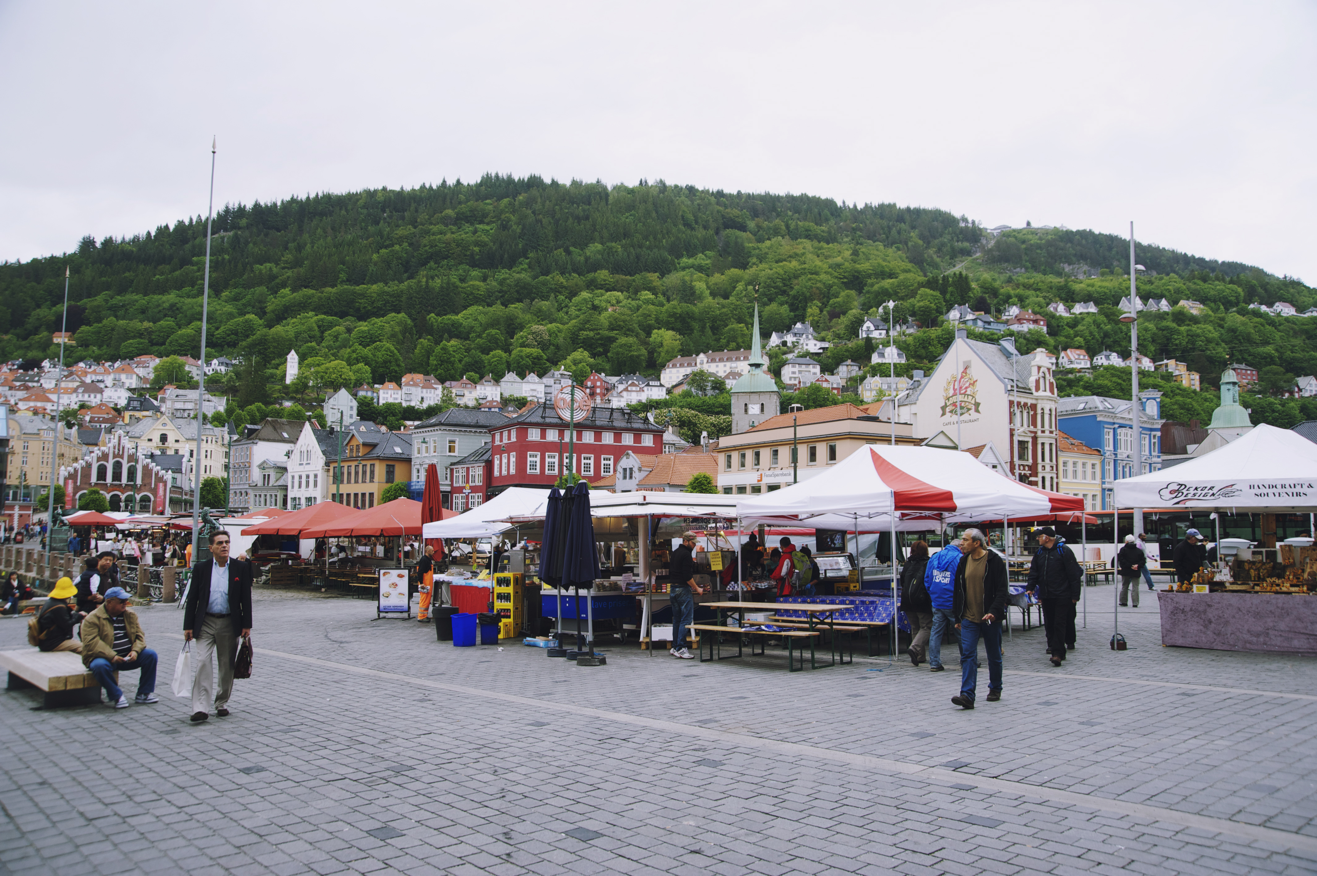 Fish Market in Bergen Norway